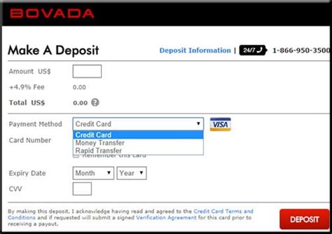 bovada payout options.